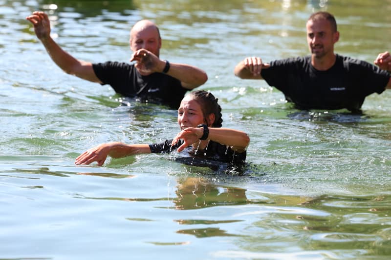 Spaß im Wasser am Montiggler See