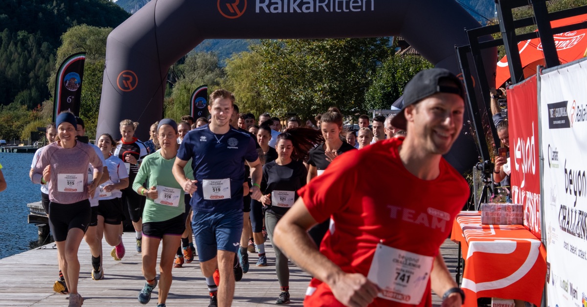 Partecipanti della Fun Challenge alla partenza