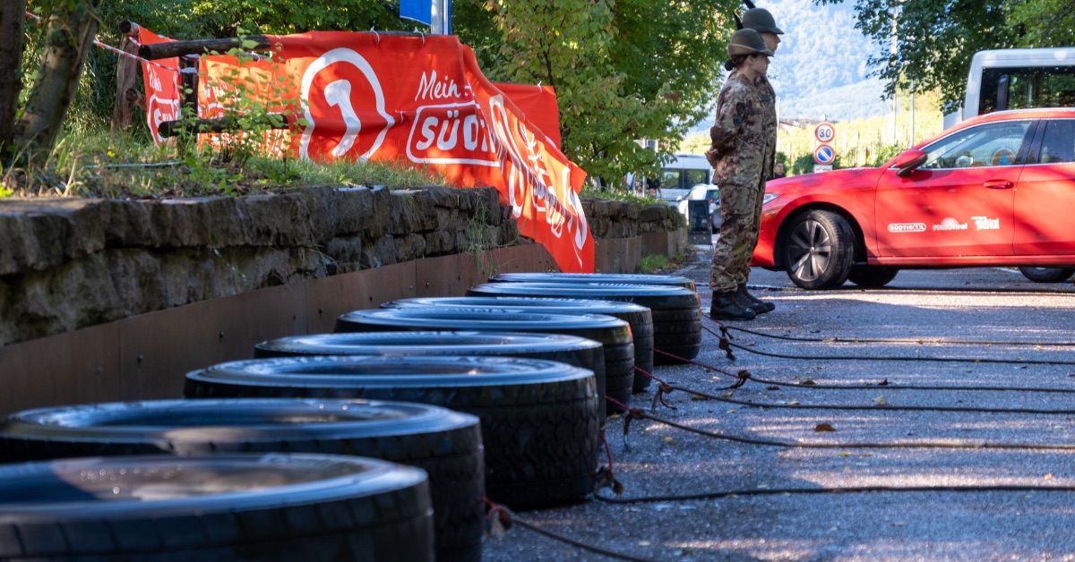 Allestimento di un ostacolo, beyond challenge 2025